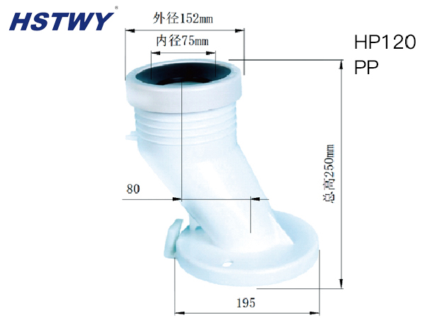 HP120 (墙排移位管）